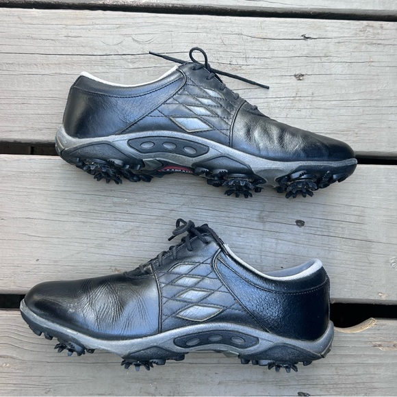 FootJoy Shoes - FootJoy Summer Series Black Grey Leather Golf Shoes 98846 | Ladies Size 8.5
